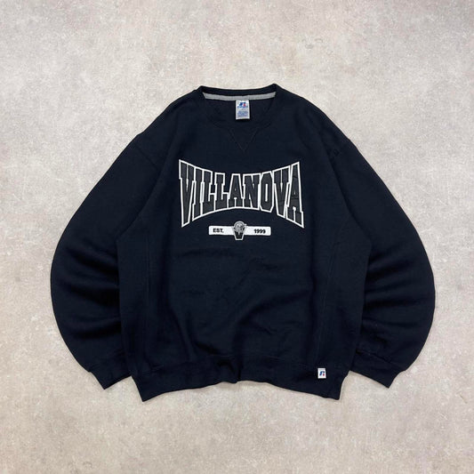 Black vintage Russell sweatshirt L