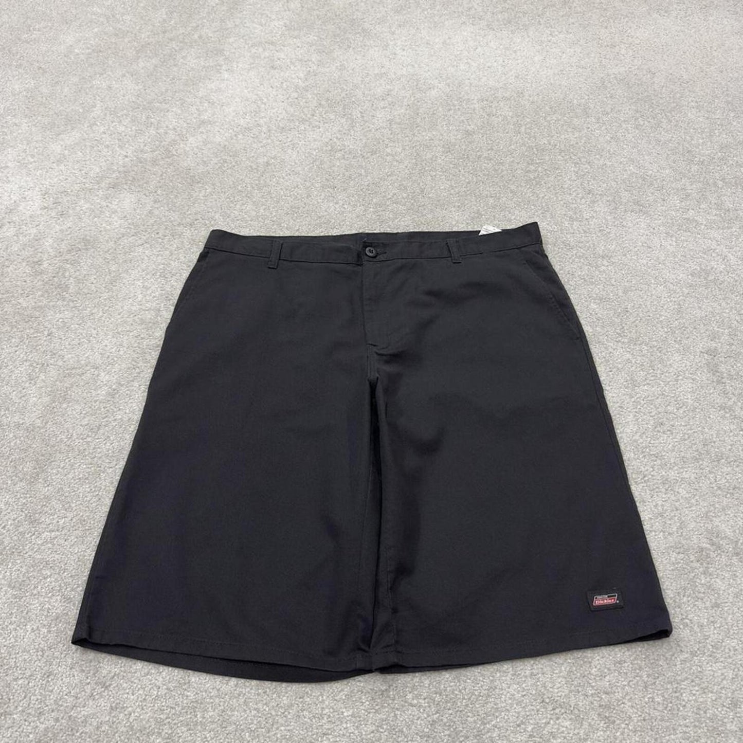 Dickies baggy carpenter shorts chino black Chino style skater shorts long wide leg festival