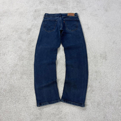 Blue Levis 505 jeans W29L30 y2k 90s style 5 pocket denim pants straight fit
