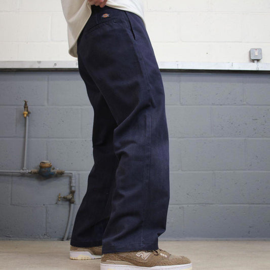 Dickies 874 Pants W36L29 Navy twill chino 90s style skater pants