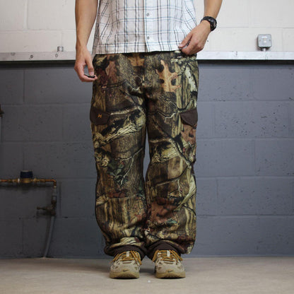 Under Armour camo cargo pants green Breakup infinity Realtree fleece camouflage trousers