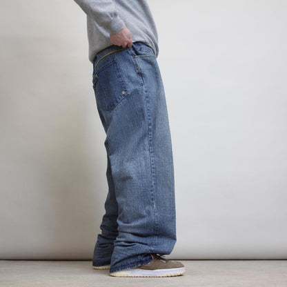 Vintage Rocawear baggy jeans W36L33 blue 90s style skater jeans