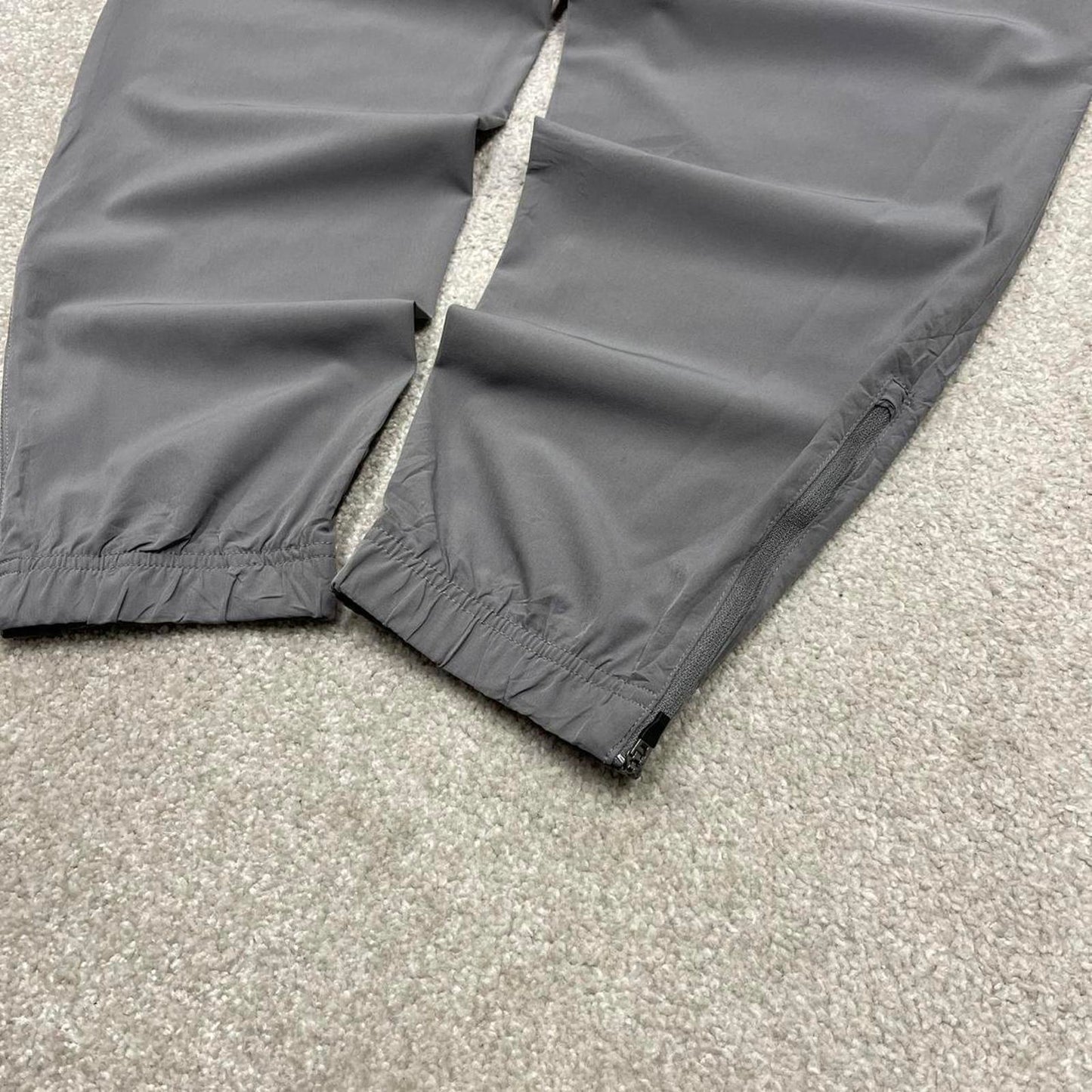 Vintage Y2K Russell tracksuit bottoms grey Running gym track pants