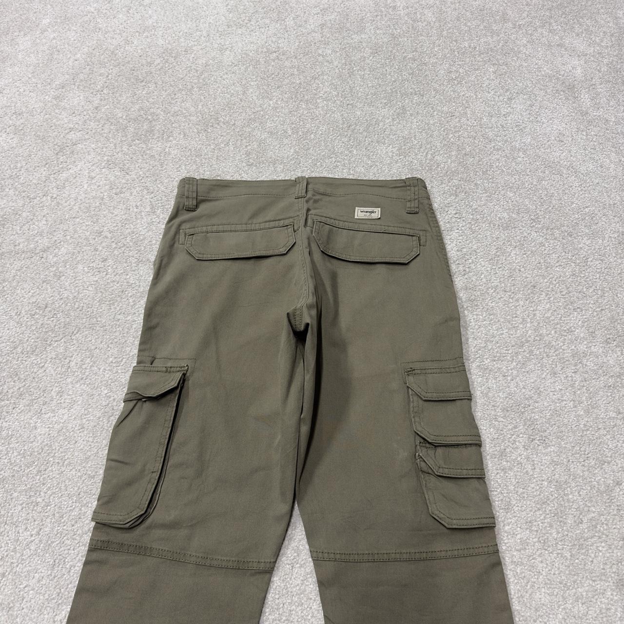 Wrangler cargo pants y2k khaki W30L30 Slim straight leg skater work utility pants
