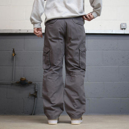 00s Carhartt cargo pants grey W32L30 90s skater style workwear cargos relaxed