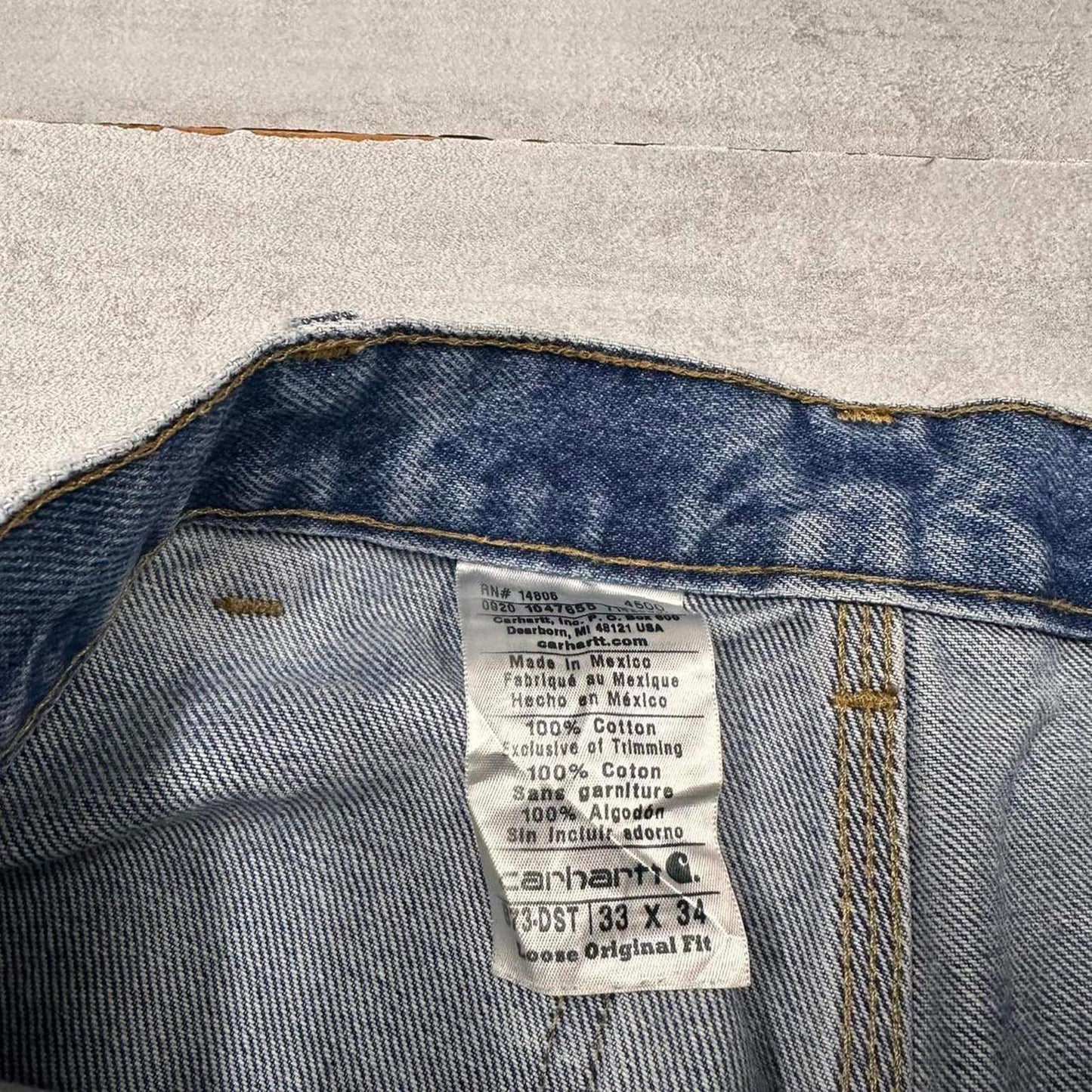 Carhartt double knee carpenter jeans W32 L34