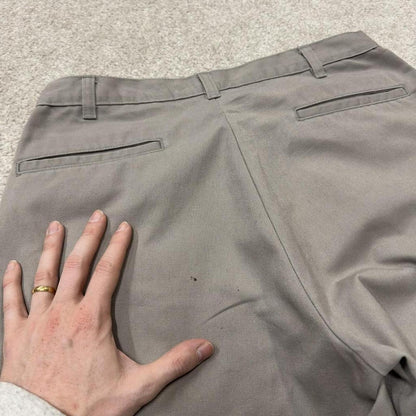 Dickies baggy carpenter shorts grey Twill chino skater style shorts loose long leg
