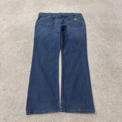 Y2K Carhartt straight leg jeans y2k W40L32 blue Relaxed fit 2000s style workwear jeans