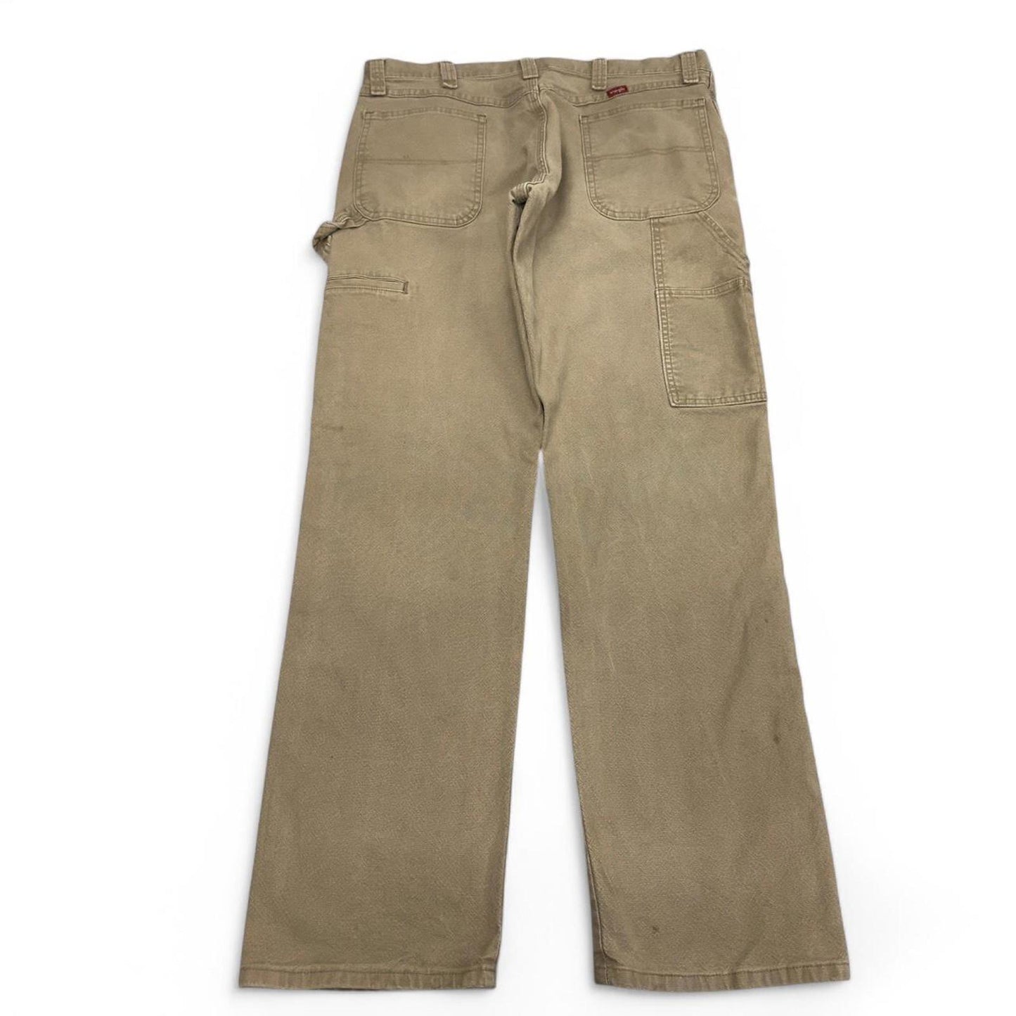 Men’s Wrangler Carpenter jeans W36 L34 beige loose denim cargos
