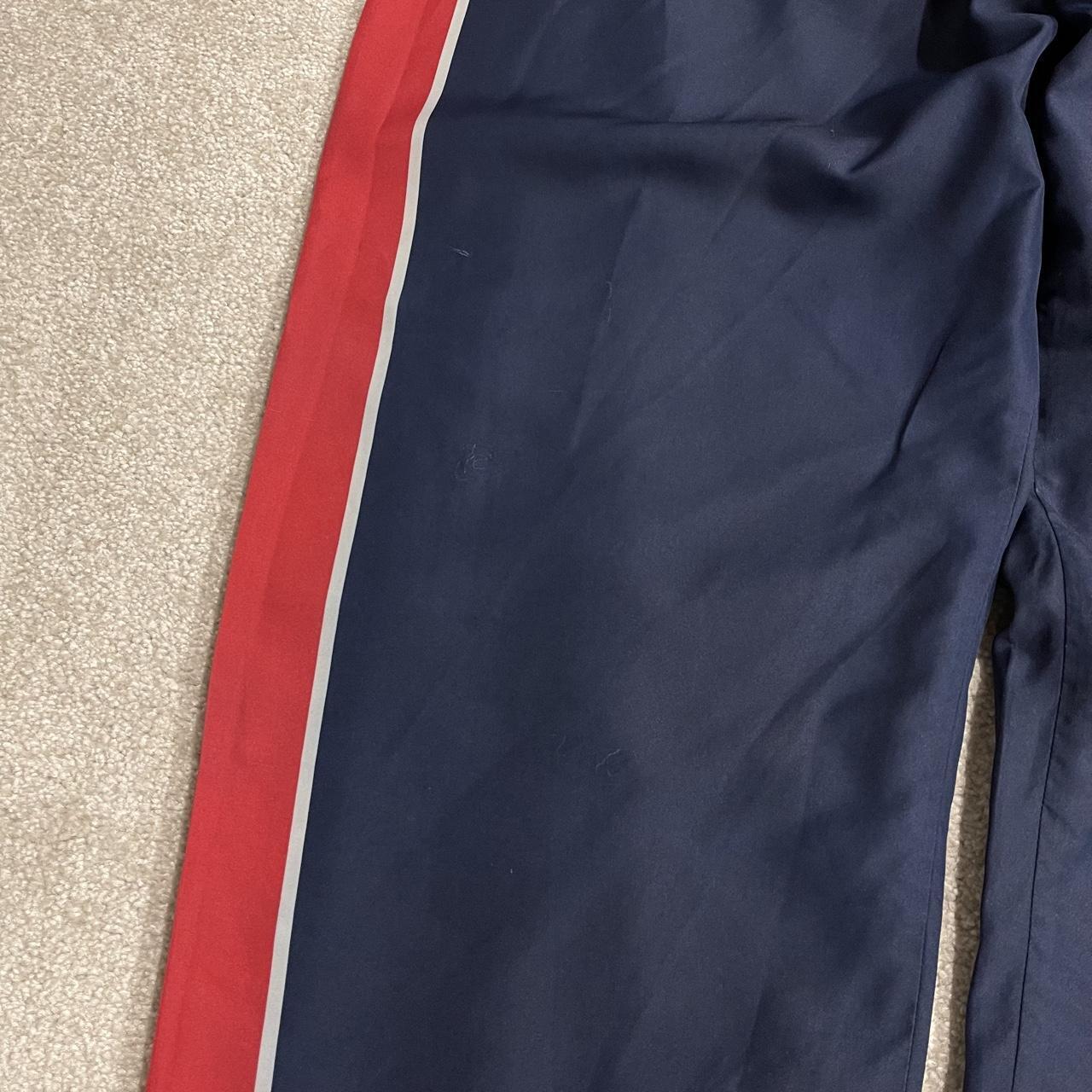 Vintage Champion USA Olympics baggy tracksuit bottoms navy XL