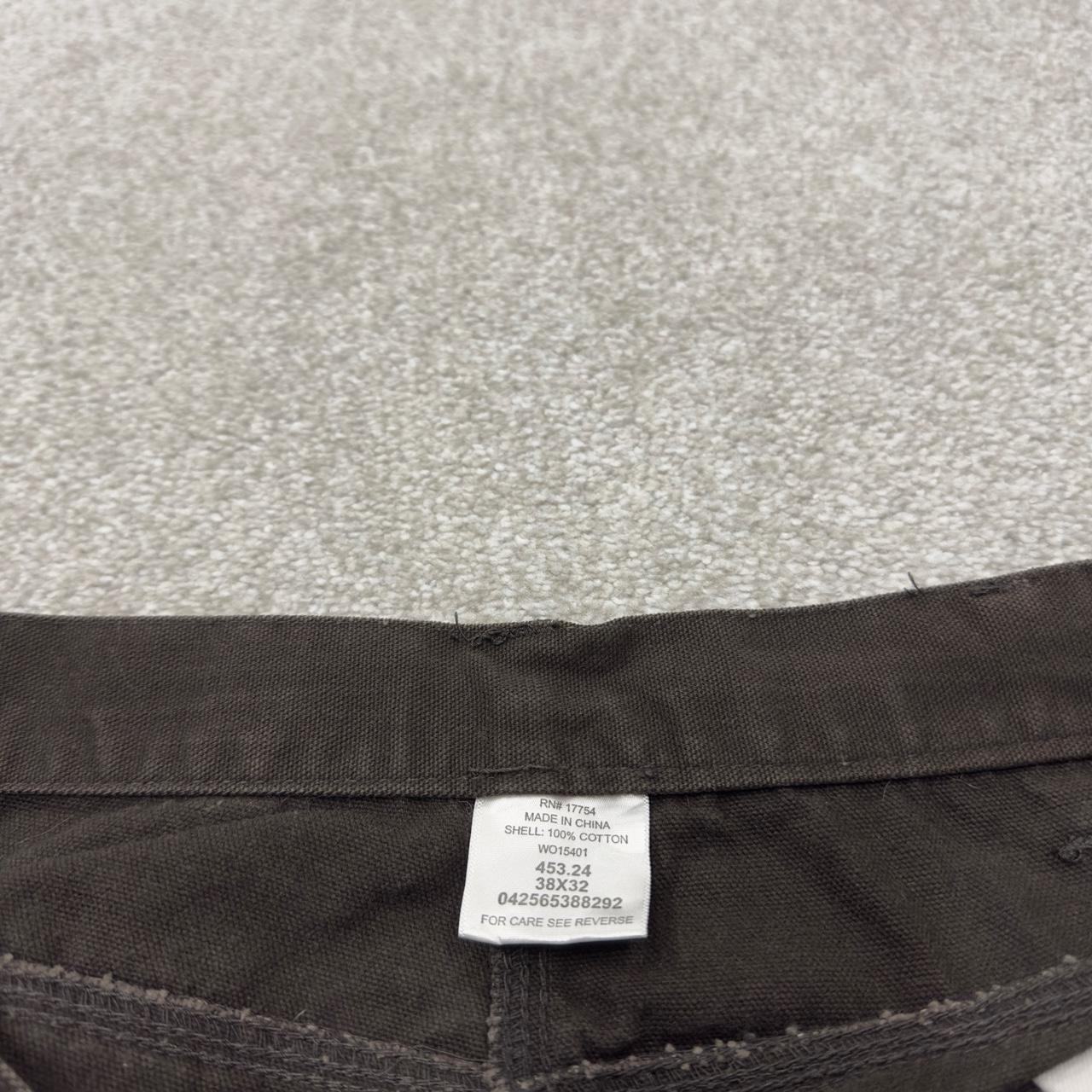 Brown denim carpenter jeans y2k loose W36L32 Lakin Mckey straight leg skater style work cargos