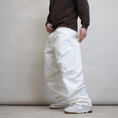 White carpenter pants W40L34 loose skater style cargos