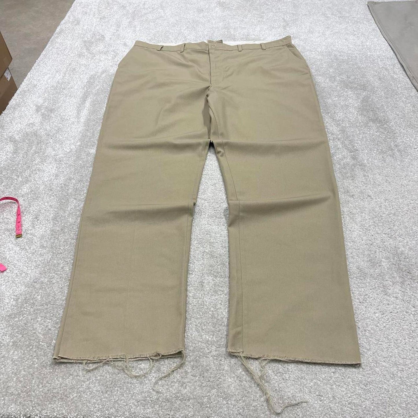 Vintage baggy 90s skater pants Khaki beige Red Kap chino twill style workwear trousers W48L36