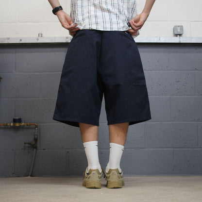 Dickies baggy chino shorts carpenter navy Chino style skater shorts long wide leg festival