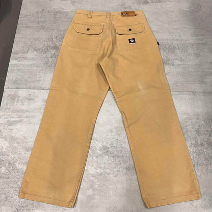 Beige baggy State Property skate jeans W34 L32