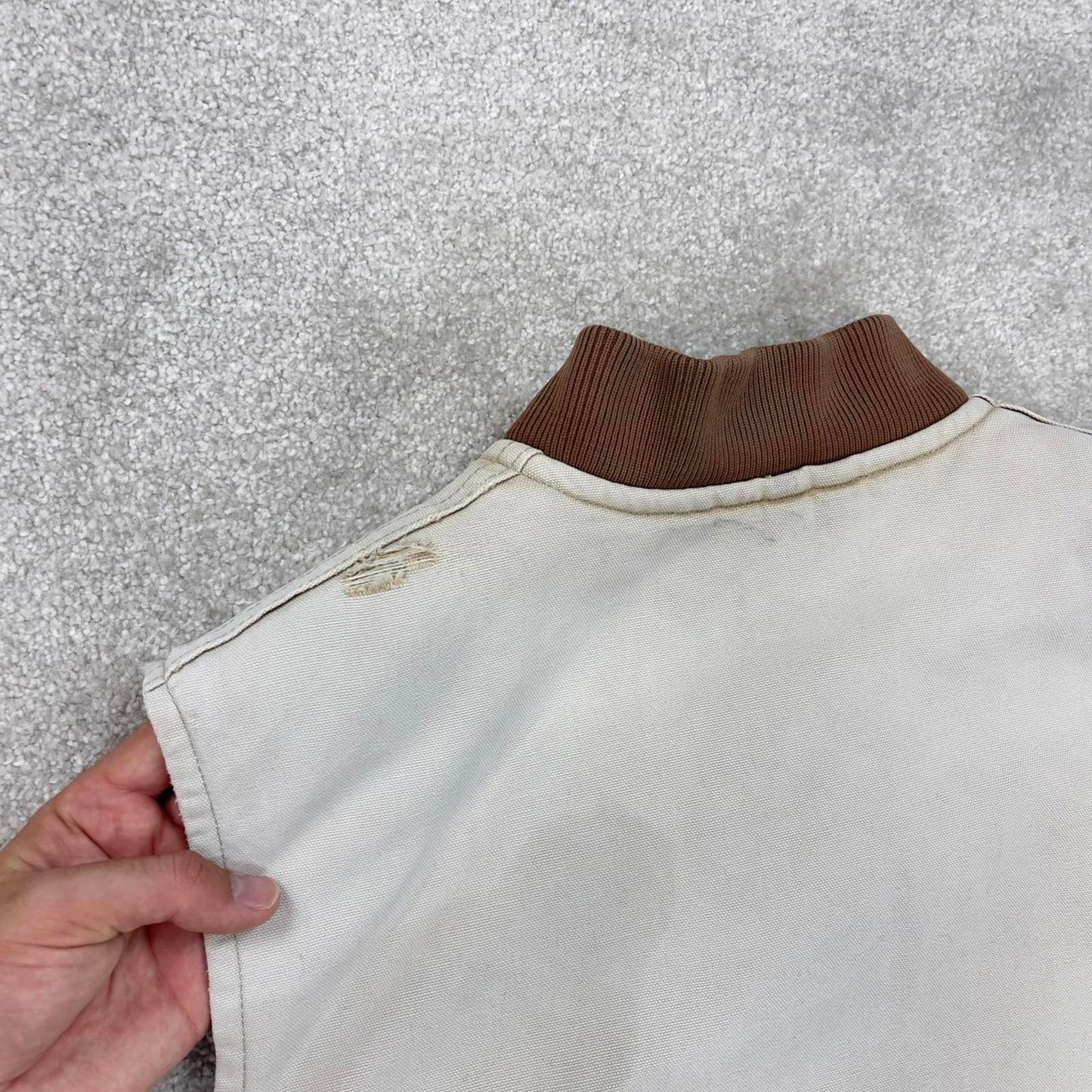 Tan vintage Carhartt Gilet XXL