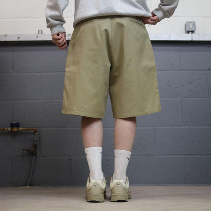 Dickies chino shorts loose leg khaki Twill chino skater style shorts wide leg