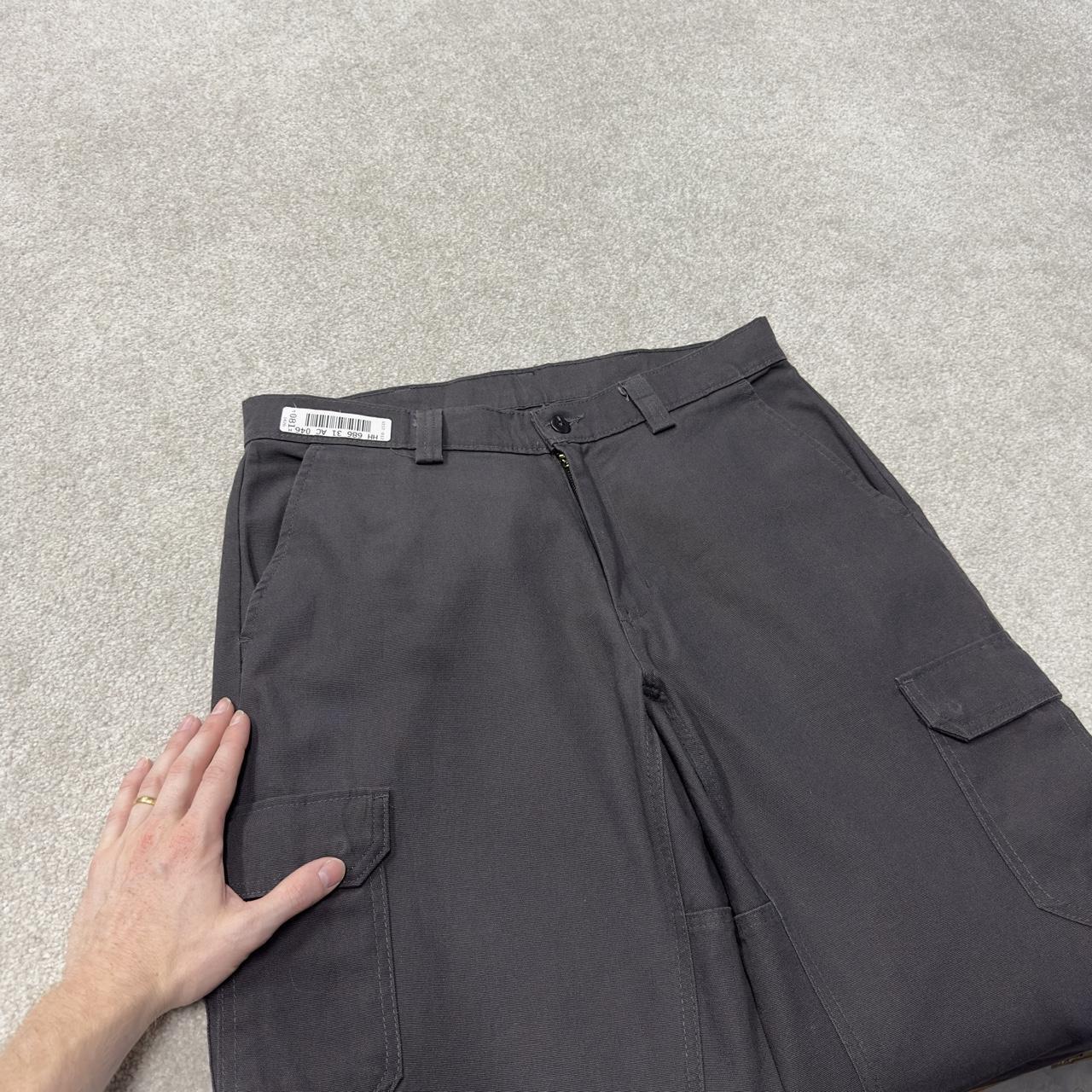 Dickies cargo utility pants W34L32 grey loose leg Chino skate work trousers