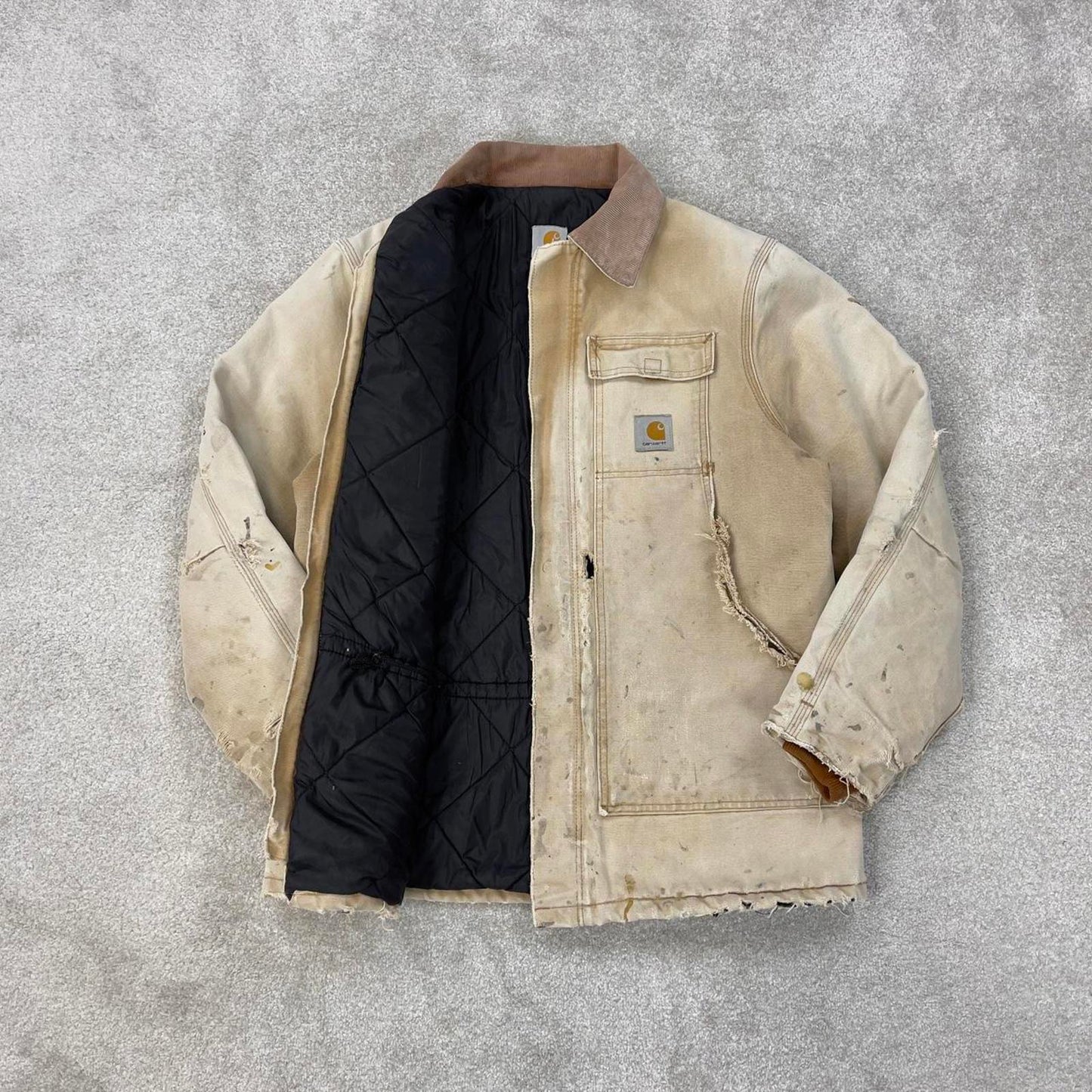 Vintage Tan Carhartt Arctic jacket M