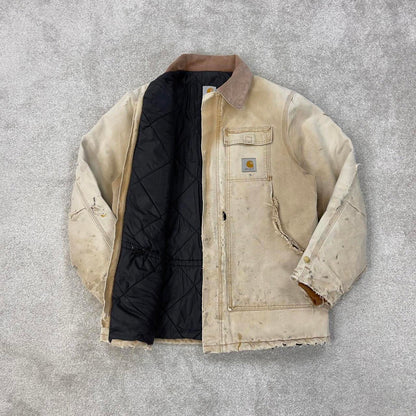 Vintage Tan Carhartt Arctic jacket M