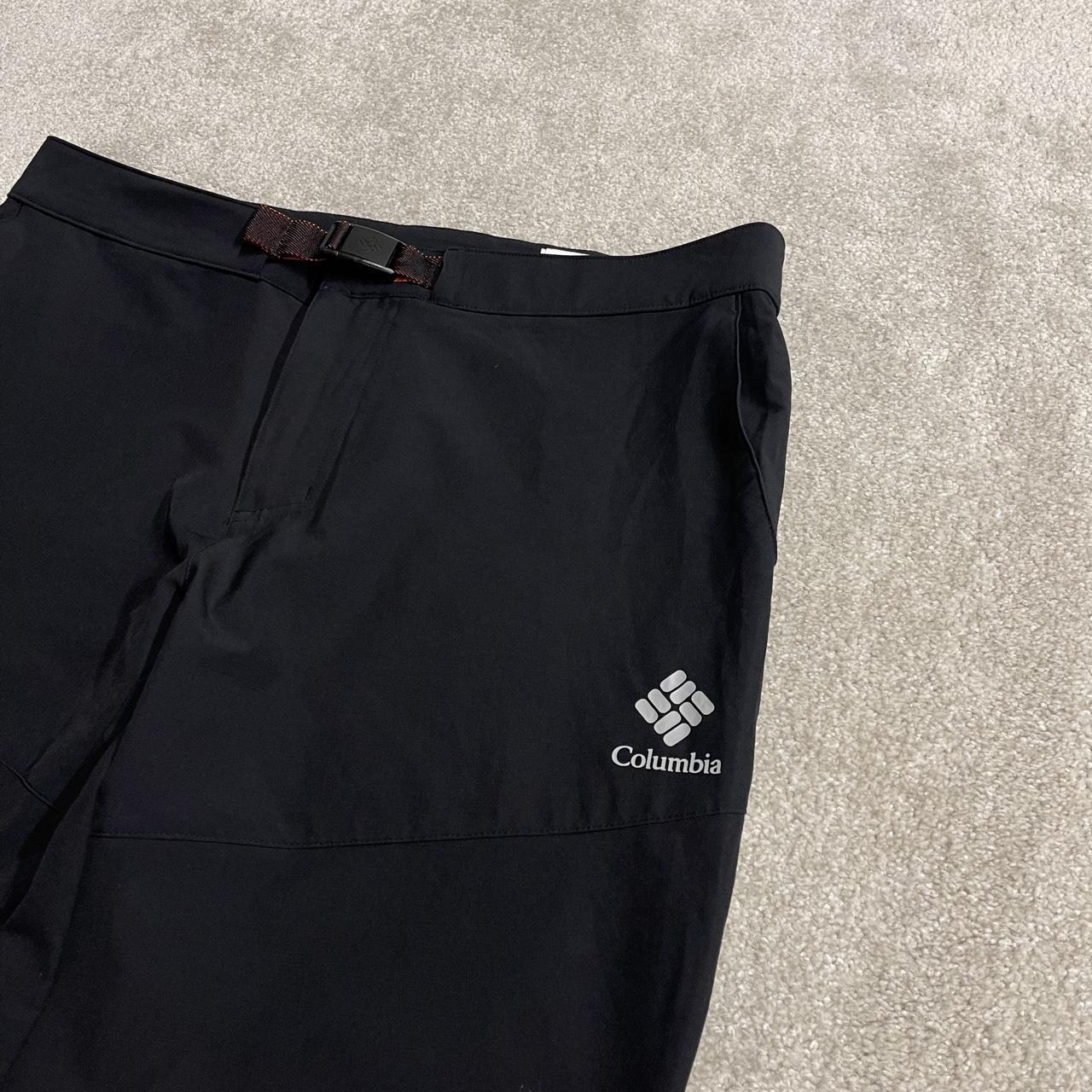 Columbia hiking pants technical Y2K black Lightweight utility tech trousers