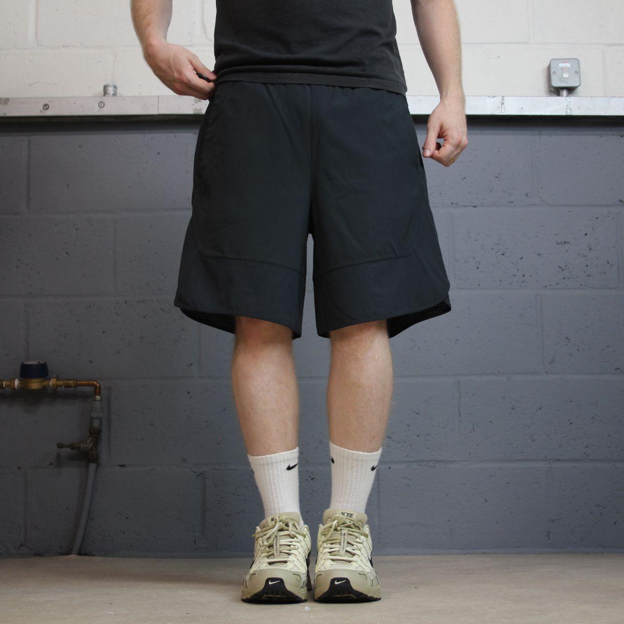 Nike sports shorts y2k charcoal grey Comfy floaty summer gym shorts