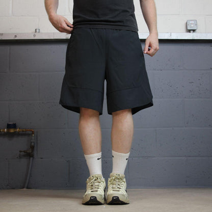 Nike sports shorts y2k charcoal grey Comfy floaty summer gym shorts