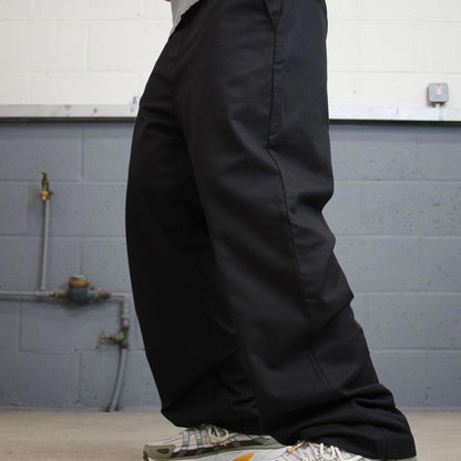 Baggy Dickies Carpenter pants W38 L32 black loose twill chino style skater pants