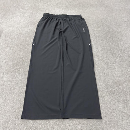 Y2K Reebok tracksuit bottoms grey Loose floaty leg casual 2000s style track pants