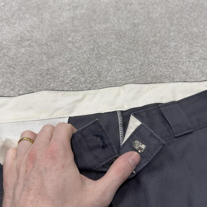 Dickies baggy chino shorts carpenter grey Surf style skater shorts long wide leg festival