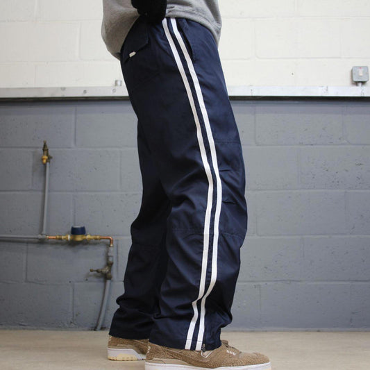 00s Starter tracksuit bottoms navy small loose y2k style sportswear track pants gym wear