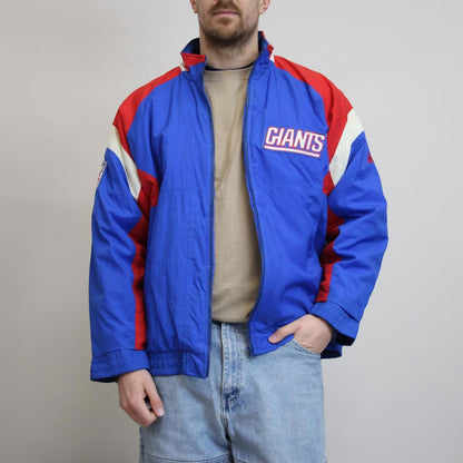 New York Giants NFL Windbreaker jacket L full zip embroidered design windbreaker