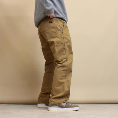 Tan Dickies carpenter jeans W36L30 loose canvas 90s style skater cargos