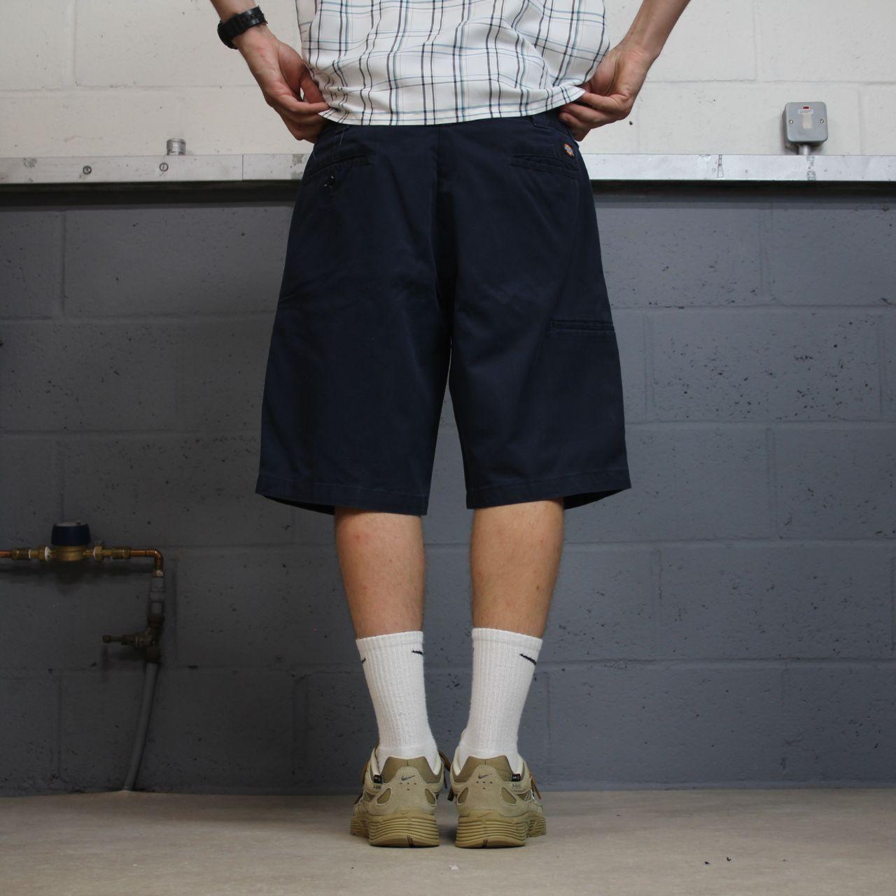 Dickies carpenter chino shorts navy Chino skater / surf shorts loose leg festival