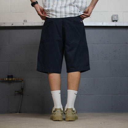 Dickies carpenter chino shorts navy Chino skater / surf shorts loose leg festival