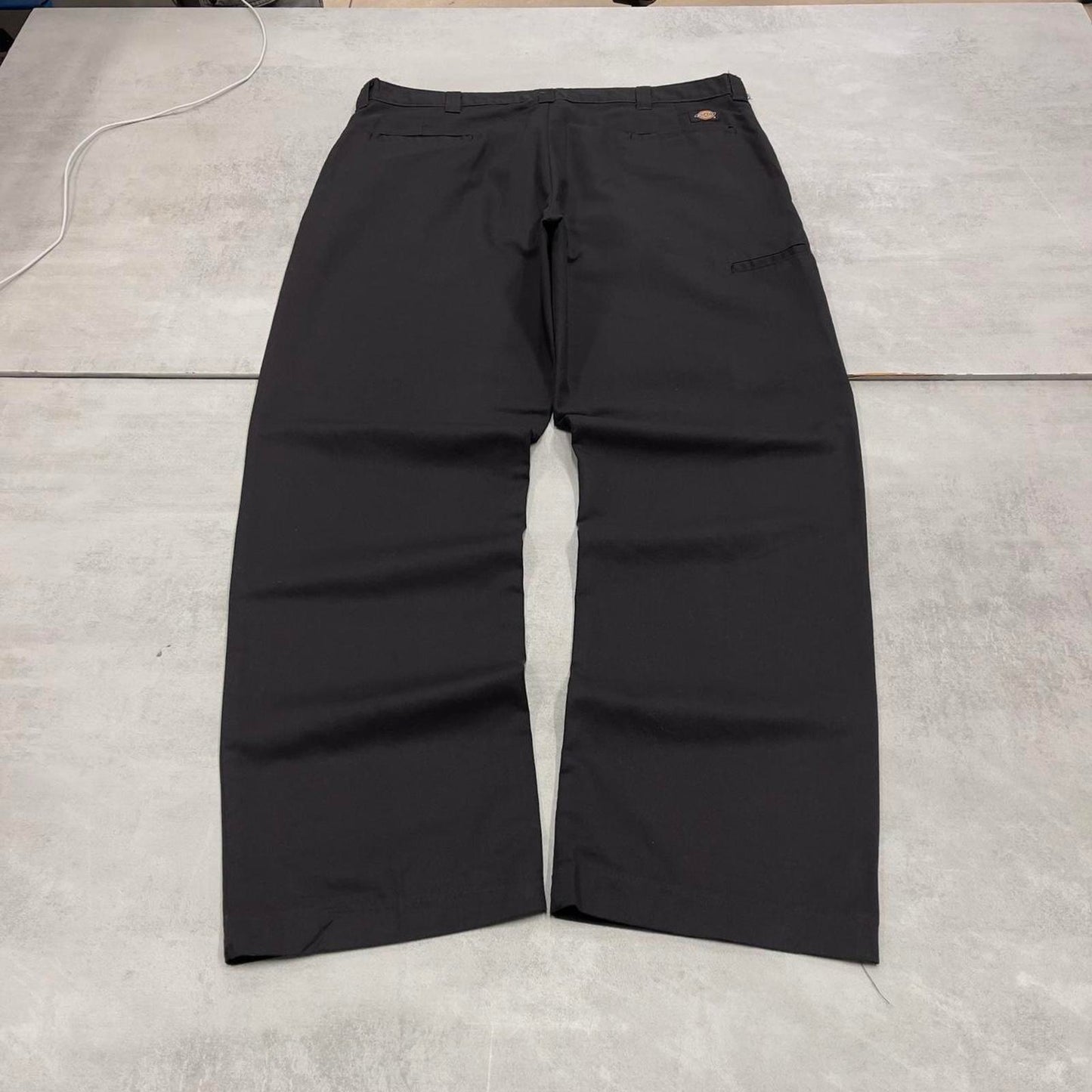 Baggy Dickies Carpenter pants W38 L32 black loose twill chino style skater pants