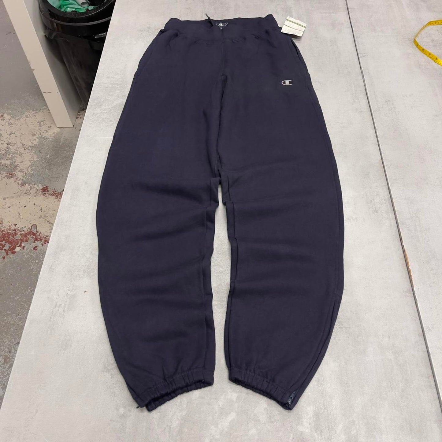 Y2k navy baggy Champion joggers M y2k style sportswear track pants loose fit