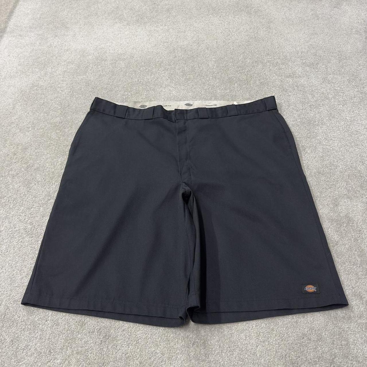 Dickies extra baggy chino shorts black carpenter Chino style skater shorts wide leg festival