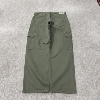Levi’s Silvertab cargo jeans y2k W32L30 green Loose fit skater workwear pant