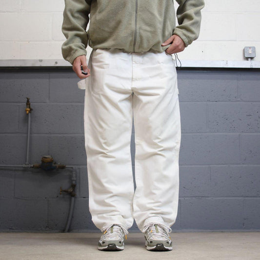 Dickies carpenter pants white painters cargos W40L30 90s skater style workwear cargo pants