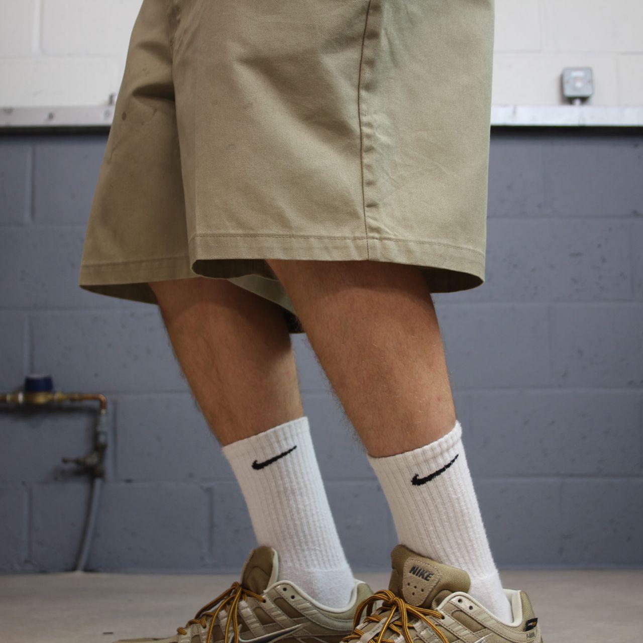 Dickies baggy shorts chino y2k khaki Twill chino skater style shorts loose relaxed fit