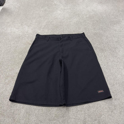 Dickies carpenter long leg chino shorts black Twill style skater shorts long leg festival
