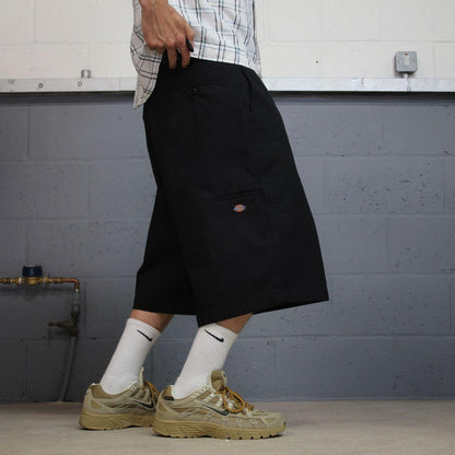 Dickies baggy stripe chino shorts black carpenter Stripey Skater / surf style shorts baggy fit