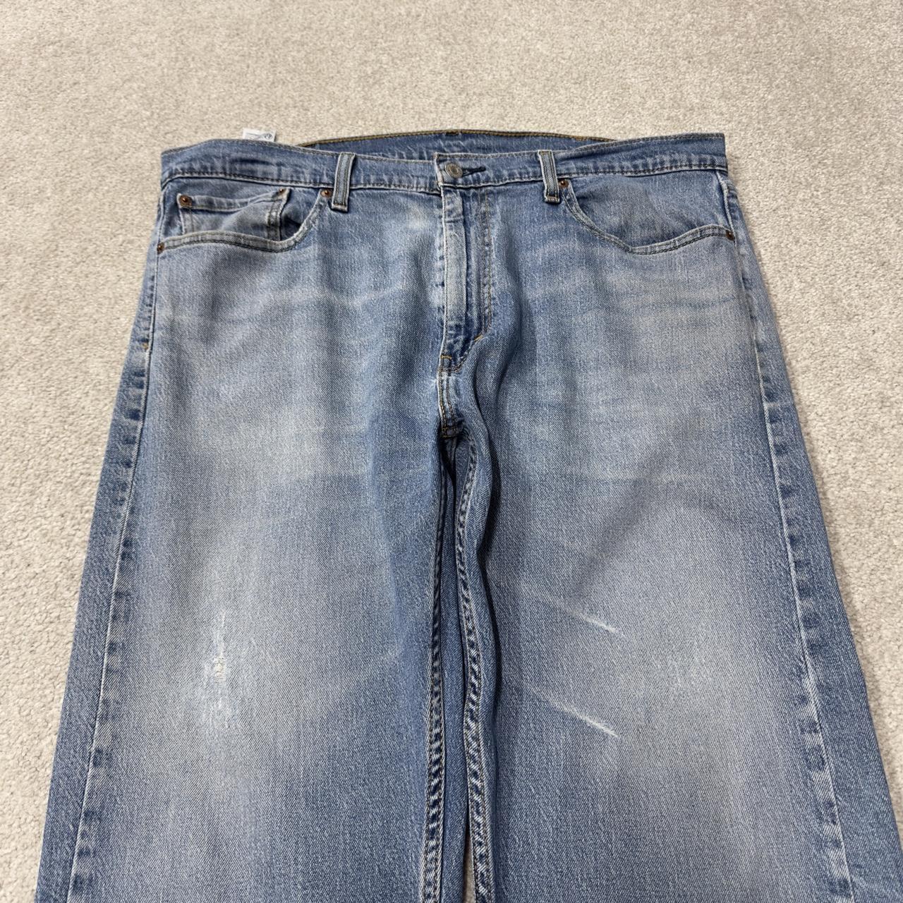 Levi’s 505 jeans Y2K W38L32 blue Levi’s straight leg surf style pants  red tab logo