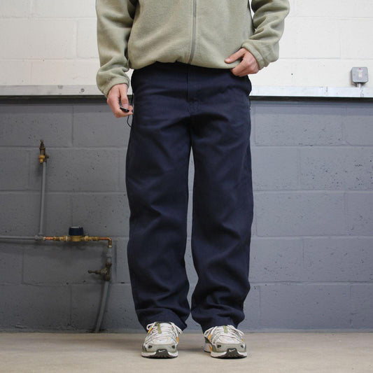 Y2K Dickies 874 work pants faded navy Loose flex chino style skate trousers
