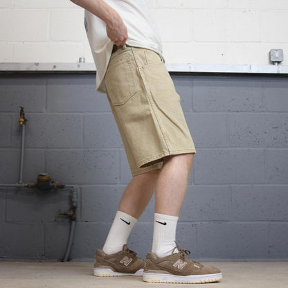 Vintage baggy stone Wrangler jorts W34