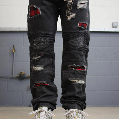 Black Denim Reason jeans W36L34