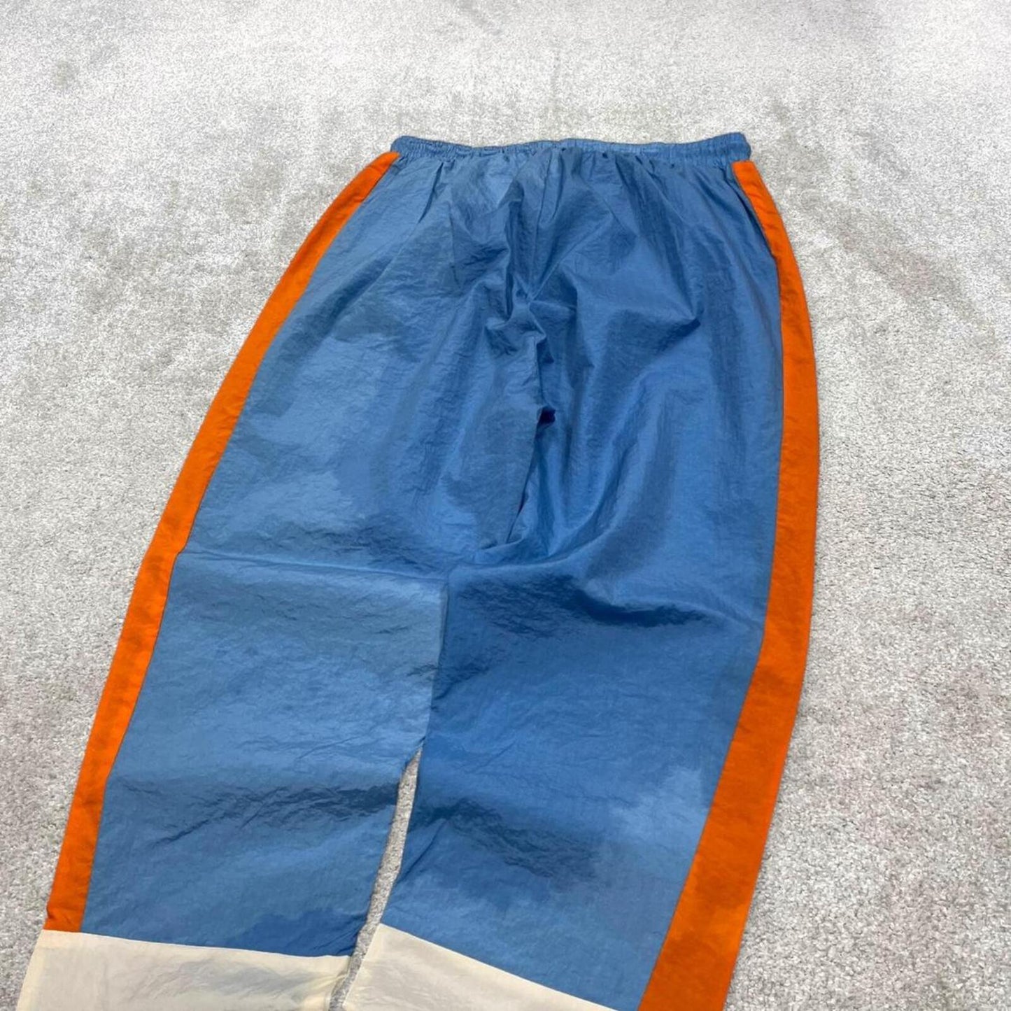 Y2k Ellesse tracksuit bottoms striped blue
