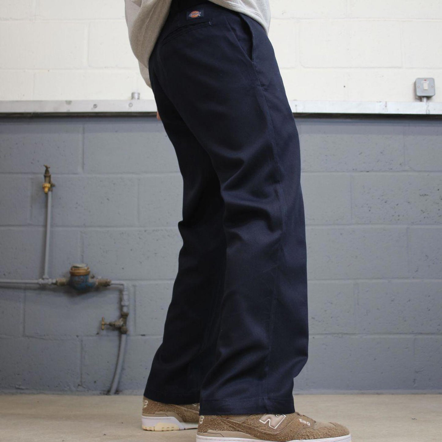 Navy Dickies 874 Pants W33L30 original fit twill chino 90s style skater pants