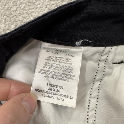 Wrangler cargo pants y2k black Regular taper fit skater work utility pants